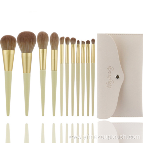 private white cosmetic private label make up brushes